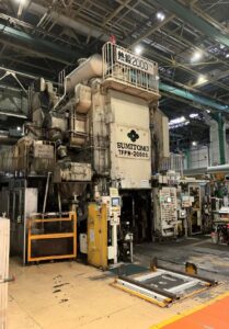 Sıcak dövme presi Sumitomo - 2000 ton