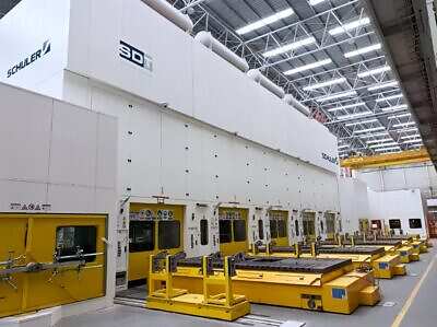 Damgalama hattı Schuler G1 5P/7300 - 7300 ton (Fotoğraf 1)