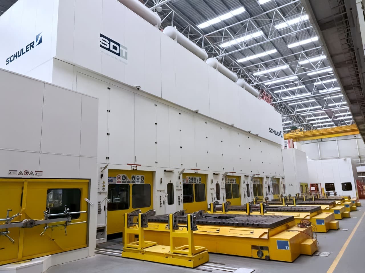 Damgalama hattı Schuler G1 5P/7300 - 7300 ton