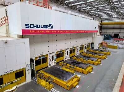 Damgalama hattı Schuler G1 5P/7300 - 7300 ton (Fotoğraf 5)