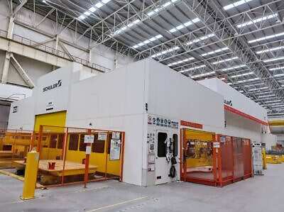 Damgalama hattı Schuler G1 5P/7300 - 7300 ton (Fotoğraf 6)