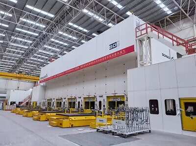 Damgalama hattı Schuler G1 5P/7300 - 7300 ton (Fotoğraf 4)