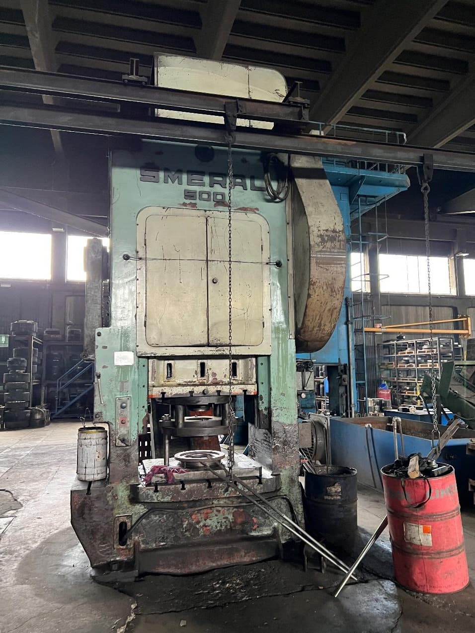 Çapak alma presi Smeral LKO 500 - 500 ton