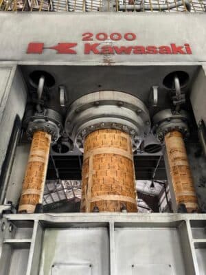 Serbest Dövme Presi Kawasaki 2000 MT - 2000 ton (Fotoğraf 7)