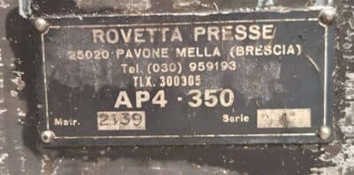 Sıcak Dövme Presi Mecolpress SEO 35 - 350 ton (Fotoğraf 9)