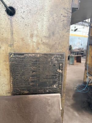 Soğuk Ekstrüzyon Presi Barnaul KB0036 - 400 ton (Fotoğraf 3)