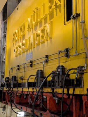 Stamping press line Fritz Muller 6P/5200 - 5200 ton (Fotoğraf 23)