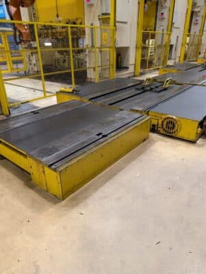 Stamping press line Fritz Muller 6P/5200 - 5200 ton (Fotoğraf 2)