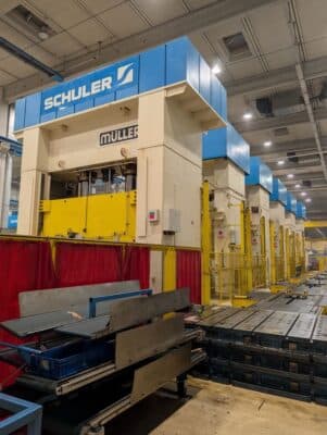 Stamping press line Fritz Muller 6P/5200 - 5200 ton (Fotoğraf 9)