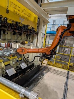 Stamping press line Fritz Muller 6P/5200 - 5200 ton (Fotoğraf 20)