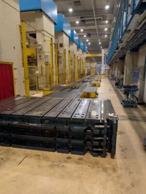 Stamping press line Fritz Muller 6P/5200 - 5200 ton (Fotoğraf 18)