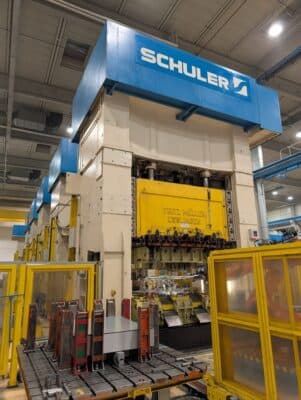 Stamping press line Fritz Muller 6P/5200 - 5200 ton (Fotoğraf 7)