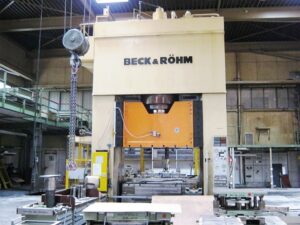 Hidrolik presi Beck und Rohm - 1000 ton