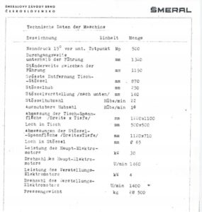 Kırpma presi Smeral LKO 500 S - 500 ton (ID:75362) - Dabrox.com