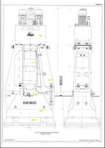 Hidrolik dövme çekiç Lasco KGK 1600 - 16000 kgm (ID:S89763) - Dabrox.com