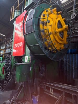Sıcak dövme presi TMP Voronezh KB8043 - 2000 ton (Fotoğraf 1)