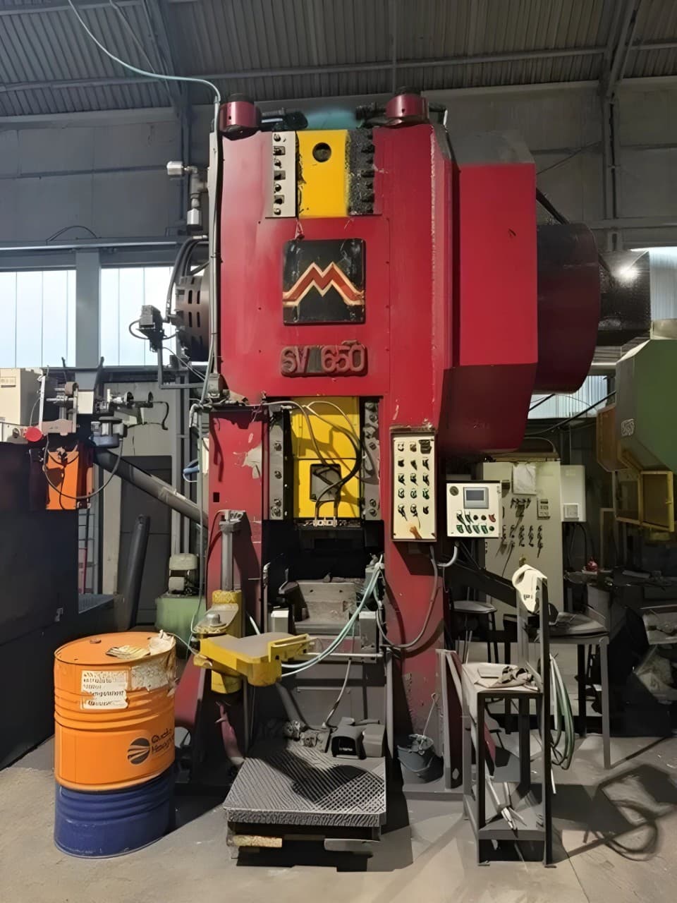 Sıcak dövme presi Manzoni SV650 - 650 ton